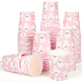 Halloween Ghost Paper Cups 9oz Pink Ghost Party Supplies 100 Pack