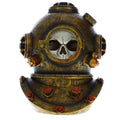 Steampunk Skull with Diving Helmet Resin Decor - Halloween & Day of the Dead