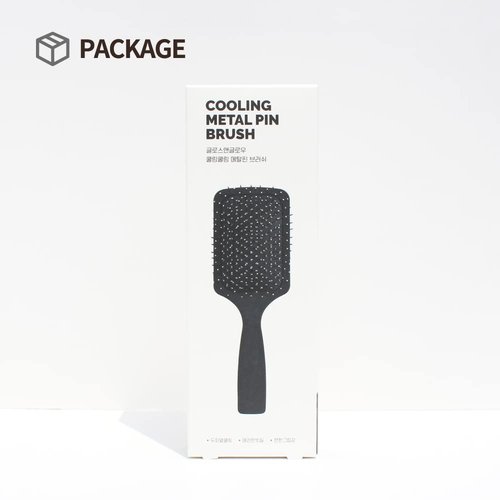 GLGL Premium Metal Bristle Hair Brush - Ergonomic Scalp Massager & Detangler for All Hair Types | Wet & Dry Use