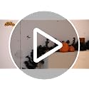 9FT Artificial Halloween Pine Garland for Home Decor and Party Decorations