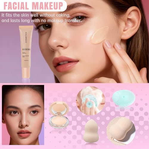Full Makeup Kit for Teens & Women - D Set Box Makeup Gift Set