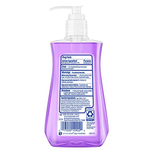 Liquid Hand Soap with Lavender & Twilight Jasmine - 7.5 Fl Oz - Moisturizing & Antibacterial
