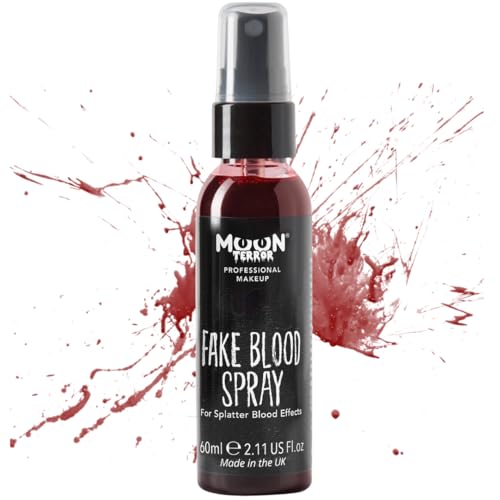 Fake Blood Spray 2.11 oz for Halloween Zombie Vampire Special Effects Makeup