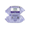 Pre-Moistened Night-Time Makeup Remover Wipes - Gentle, Hypoallergenic, 80 Count