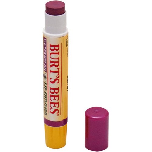 Burt's Bees Lip Shimmer - 100% Natural Moisturizer in Watermelon - 0.09 Oz for Soft Lips