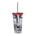 Junji Ito Tomie 20oz Carnival Cup with Lid & Straw - Creepy Fan Gift