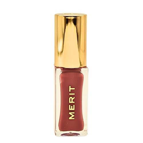 Merit Shade Slick Classics Tinted Lip Oil - Pink Beet (cool pink) 0.23 oz / 7 ml