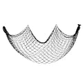 Decorative Fish Net Wall Decor - 5x10 Feet Black Handmade Nautical Decor - Variation of THIS listing