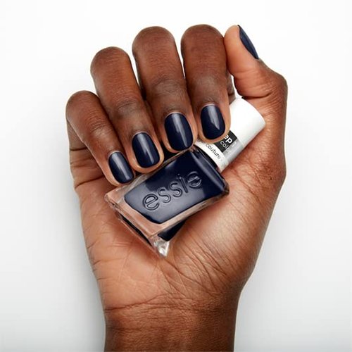essie Gel Couture Nail Polish, Deep Navy Blue, 0.46 Ounce | Longwear | Caviar Bar | Pack of 2