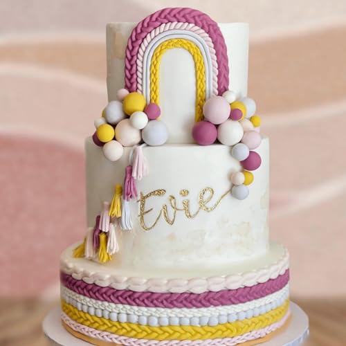 Pink Silicone Pie Crust Mold with Braided Rope Pattern - Baking & Cake Decoration Tool
