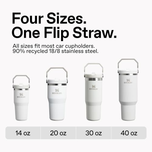 IceFlow 2.0 Flip Straw Tumbler - 30 oz Twilight Stainless Steel Hydration Bottle