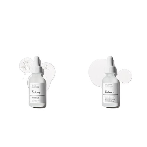 The Ordinary Peptide Serum Set - Smooth Operator Duo for Fine Lines & Wrinkles | Argireline 10% & Matrixyl 10% + Hyaluronic Acid