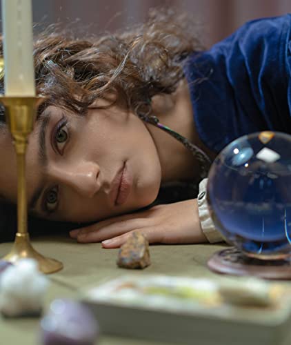 Clear Crystal Ball Prop 100mm - Fortune Teller, Home Decor, Stand Included Variation of THIS Listing: Clear / 100mm