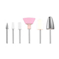 6 Count Upgrade Nail File Replacement Head Refills Compatible with Finish Touch Flawless Salon Nail kit