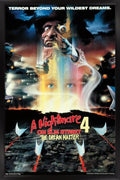 Nightmare on Elm Street 4 Dream Master Wall Poster - Framed 22.4 x 34 Inches