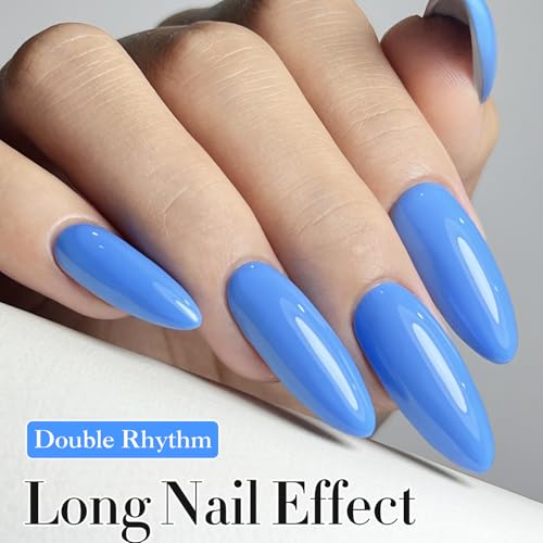 Royal Blue Gel Nail Polish 15ML - Same Color, Soak Off, Long-Lasting Manicure