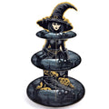 Halloween 3-Tier Cupcake Stand - Witch Theme Cardboard Dessert Display