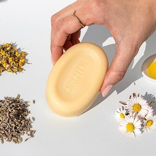 BioLove Baby Soap Bar - Ultra-Gentle Vegan Care for Sensitive Skin | Calming Lavender & Chamomile - 100g (3.5 oz)
