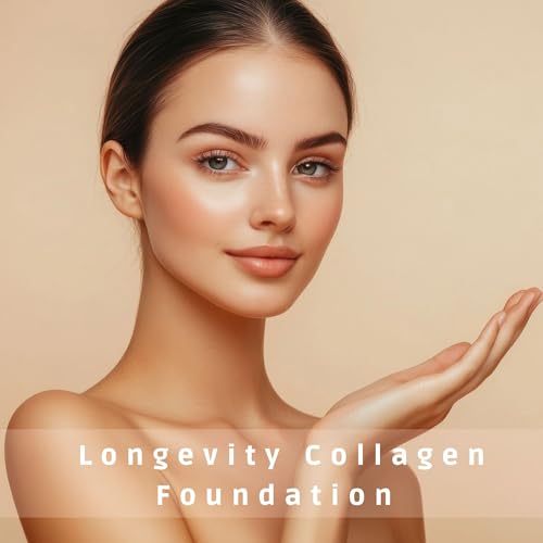 GA-DE Longevity Collagen Foundation 503 - SPF Face Makeup - Hydrates Skin and Improves Elasticity - Full Coverage and Matte Finish - 1 oz