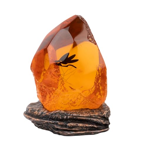 Jurassic Park Dinosaur Night Light Lamp - LED Amber Resin Decor