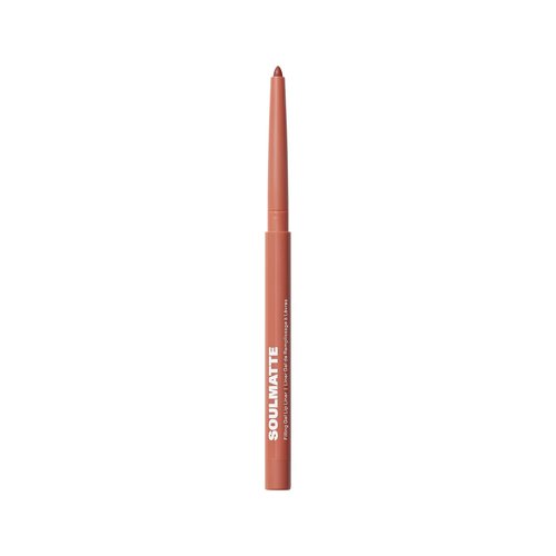 MORPHE Soulmatte Gel Lip Liner - Creamy Matte Lip Pencil with Sweet Almond & Tea Seed Oil - Whipped (0.007 oz)