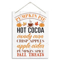 Fall Sign 01 - Rustic Autumn Wooden Wall Plaque for Kitchen & Home Decor