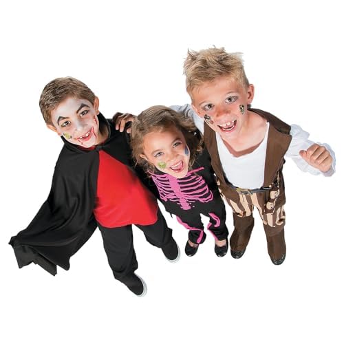 Temporary Tattoos Halloween Sugar Skull Set - Fun Express, 72 Pieces