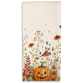 Halloween Kitchen Towel - Mushroom Decorative Dish Hand Towel 16x24 Inches