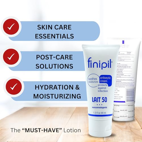 Post Hair Removal Antiseptic Cream - Soothes, Cools & Protects Skin, 1.5oz
