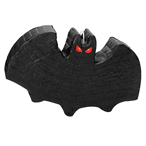 Bat Piñata for Parties - 16.9 x 11.02 x 3.54 Inches, Mexican & Halloween Decorations