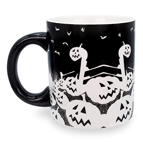 3D Jack Skellington Ceramic Mug - Nightmare Before Christmas Collectible, 18oz Large Coffee Cup