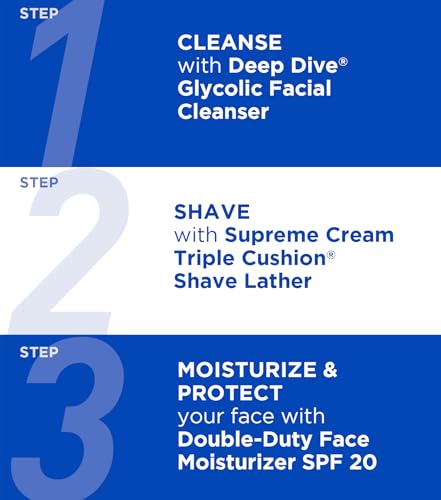 Men's Shaving Cream with Triple Cushion Technology - 9.5 oz