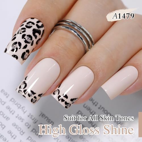 Double Rhythm 15ML Gel Polish - Pink White Same Color & Bottle Variation