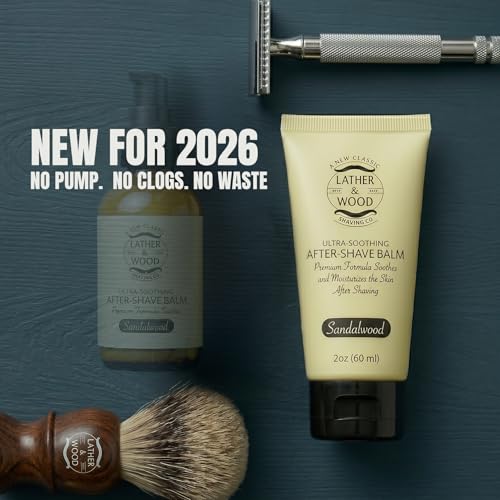 Sandalwood After-Shave Balm - Soothing Moisturizer for Sensitive Skin