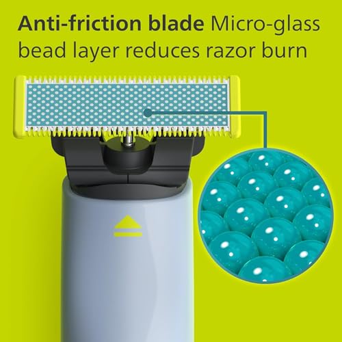 Philips OneBlade First Shave Handle - Teen Hybrid Electric Razor Waterproof