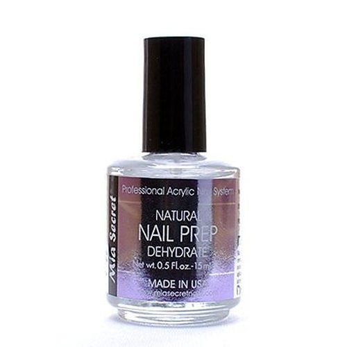 Mia Secret 2PCS Professional Natural Nail Prep Dehydrate 0.5 Fl Oz. 15 Mle.
