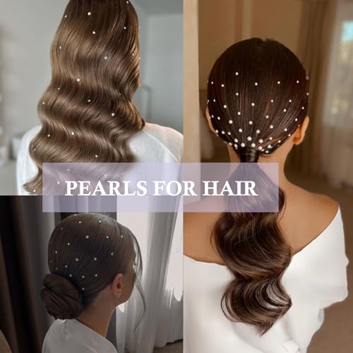Resin Face Gems Set with Clear, Pearl, AB Rhinestones – Self-Adhesive Makeup & DIY Crafts (660pcs, 4 Sizes) - Variation: Clear + AB + Pearl