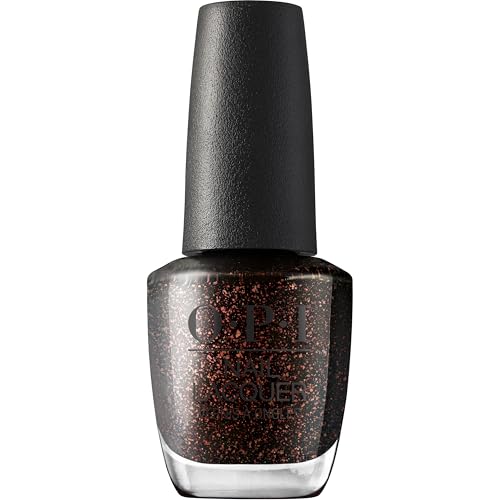 OPI Nail Lacquer Semi-Sheer Dark Red Copper Shimmer - Grunge Queen