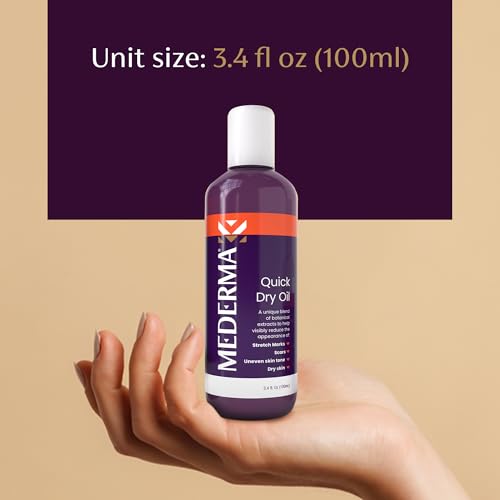 Mederma Quick Dry Scar and Stretch Mark Body Oil 3.4 Fl Oz