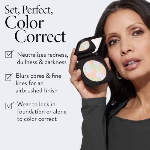 Color Correcting Face Powder - Neutralizes Redness & Uneven Skin Tone