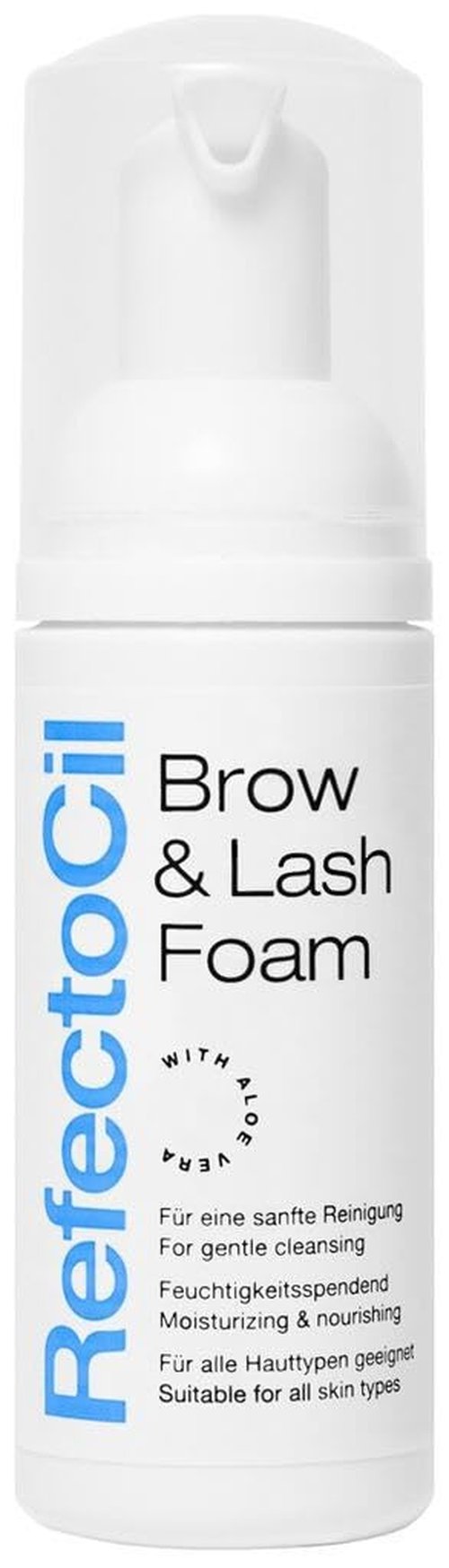 Refectocil Eyebrow & Eyelash Makeup Remover Foam - Gentle Formula for Effortless Cleansing