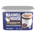 Maxwell House Suisse Mocha Cafe Beverage Mix - Caffeinated, 7.2 oz Can | Pack of 4