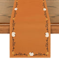 Orange 13x90 Inch Fall Table Runner - Polyester Home Decor for Party & Dining