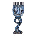 Gothic Corpse Bride Emily Goblet - Blue Variant, Tim Burton Collectible, 20.6cm