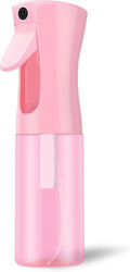 LERPOLOR Continuous Spray Bottle - Fine Mist Refillable for Hair, Skin Care & Pets | 6.8 Oz, Pink