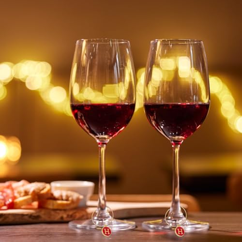 Colorful DIY Wine Glass Charm Kit with Letter Charms & Rings - 30 Sets