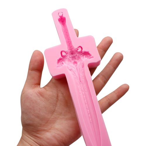 Sword Silicone Fondant Mold for Cake Decoration & Crafts - Variation CRR-81