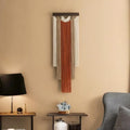 Macrame Wall Hanging Boho Fiber Tapestry - 15.7x47.2Inch, Variation B