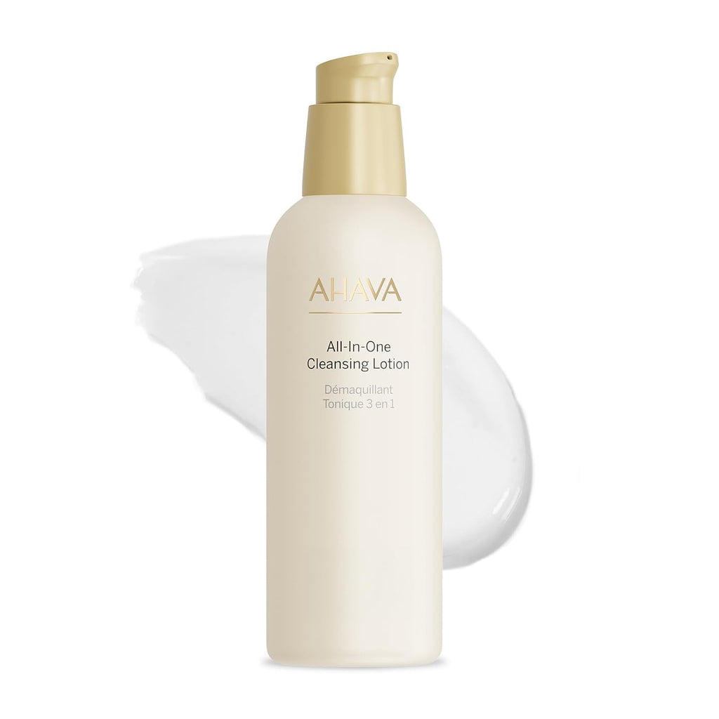 AHAVA All-In-One Toning Cleanser - Gentle Water-Based Formula for Makeup Removal & pH Balance | 8.5 Fl. Oz