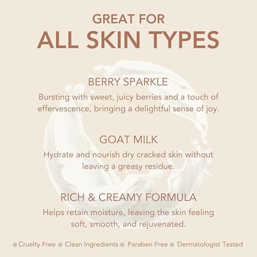 Dionis Goat Milk Body Lotion Berry Sparkle 8.5 oz (Pack of 1)
